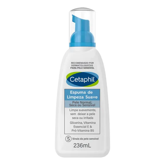 Cetaphil Suave - Espuma De Limpeza Facial 236ml