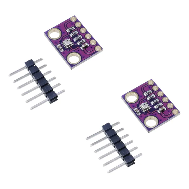 2x Módulo Sensor De Temperatura E Pressão Barométrica Bmp280