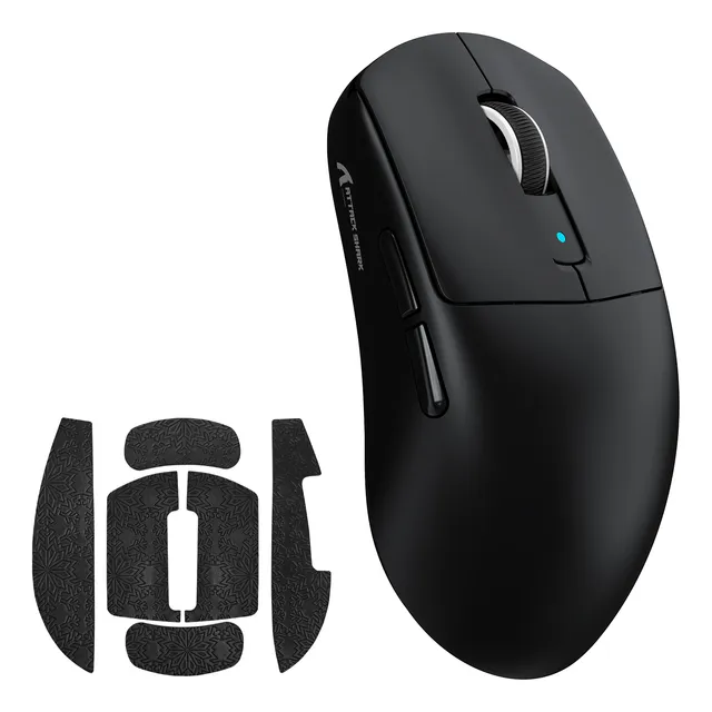 Mouse Gamer Inalámbrico Attack Shark R6, 39g, Ultrali,3-mode