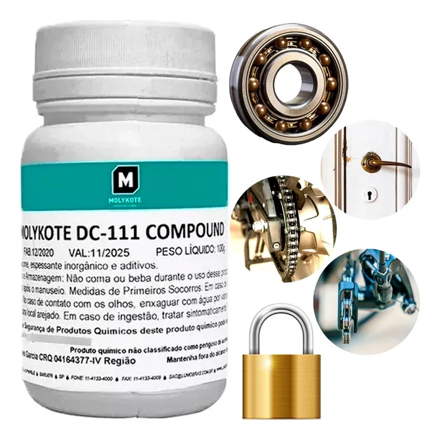Molykote Dc 111 Compound Graxa À Base De Silicone Multiuso