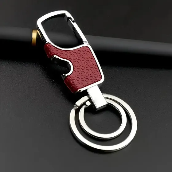 Llavero Destapador Moderno Acero Elegante Accesorio Vehiculo