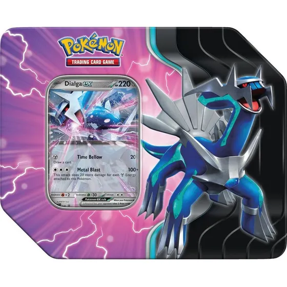 Pokémon Tcg Azure Legends Tin Dialga Ex Inglés