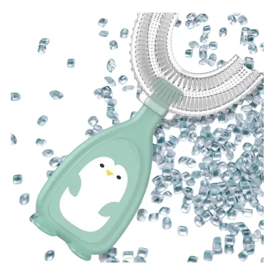 Mordedores De Silicona Para Bebé Cepillo Dientes En Forma U