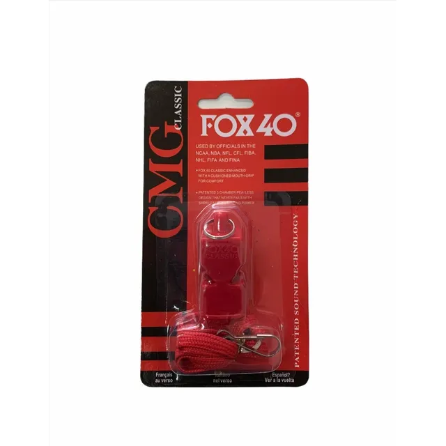 Silbato De Entrenamiento Fox 40 Con Collarín 