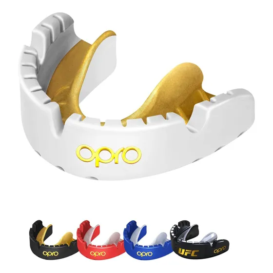 Protector Bucal Opro Deportes De Contacto Blanco
