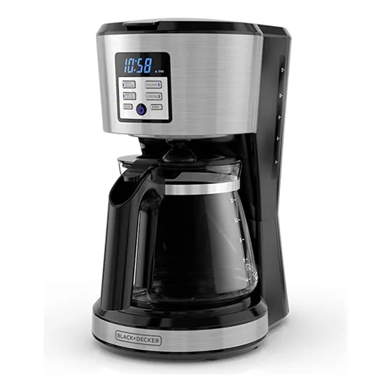 Cafetera Digital Programable 12 Tazas Black Decker Cm1331s