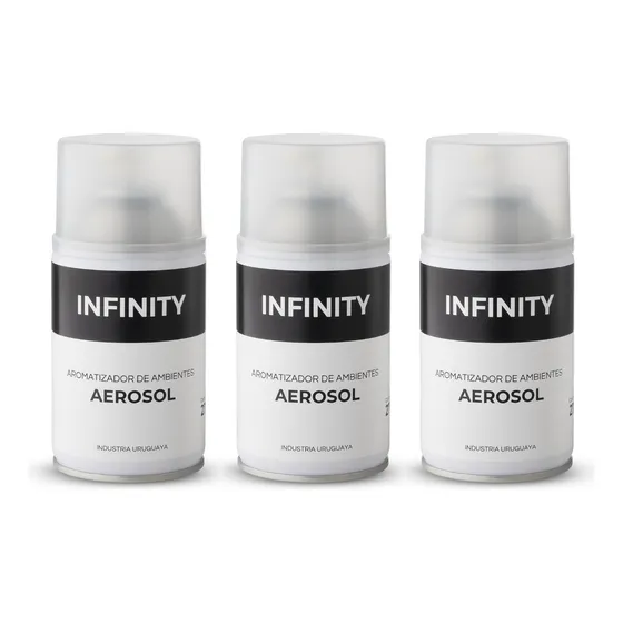 Aromatizador Ambientes Aerosol Pack X3 Varias Fragancias