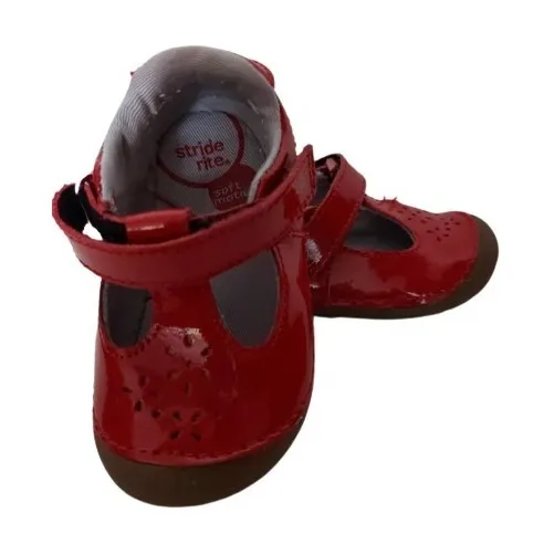 Zapatos En Color Rojo Para Niñas Marca: Stride Ride 360