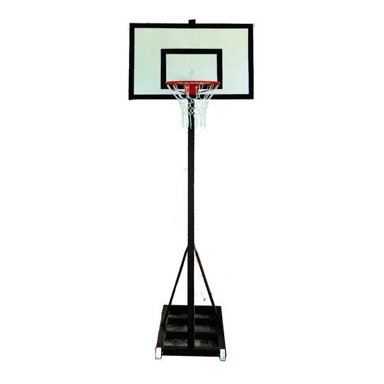 Jirafa Movil C/altura Regulable+tablero 100x60cm+aro+red