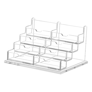 Soporte Acrílico Transparente Para 600 Tarjetas De Visita Soporte Acrílico Transparente Para 600 Tarjetas De Visita