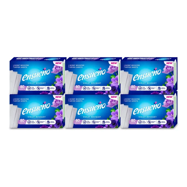 Sábanas Suavizantes Para Secadora Ensueño Scent Booster Viol