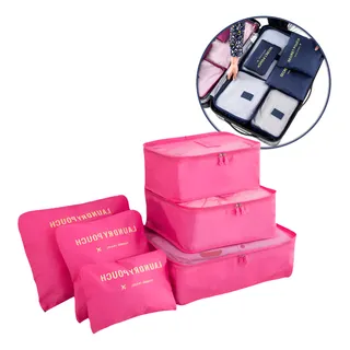 12 Necessaries 2 Kits Organizador Roupas Malas Bolsas Viagem 12 Necessaries 2 Kits Organizador Roupas Malas Bolsas Viagem