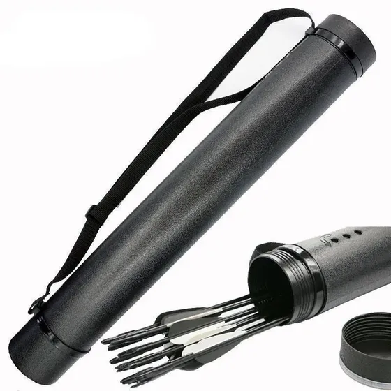 Aljava Arco E Flecha Tkz-bk Porta Setas Extensível 63/ 106cm
