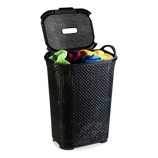 Cesto Saco Organizador Roupa Suja Roupeiro Multiuso 50litros Cor Preto Cesto Saco Organizador Roupa Suja Roupeiro Multiuso 50litros Cor Preto