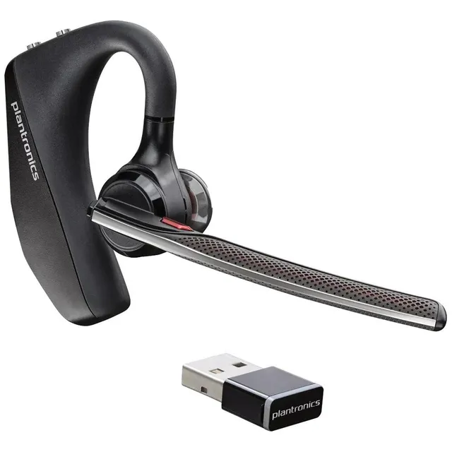 Poly Manos Libres Voyager 5200, Bluetooth Usb A Negro/gris Color Negro Luz NA