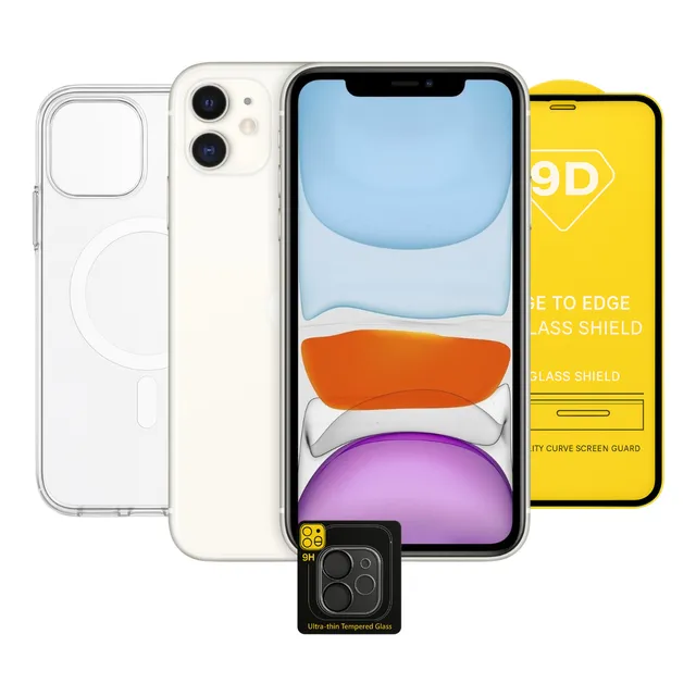 Apple Iphone 11 (64gb) - Desbloqueado (grado B) C/accesorios Blanco (Reacondicionado)