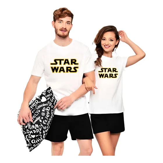 Pijama Para Parejas Iguales De Star Wars