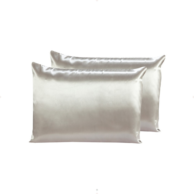 02 Fronhas De Cetim Anti Frizz 70cm X 50cm Par Champagne Autoestima Home 02 Fronhas De Cetim Anti Frizz 70cm X 50cm Par Champagne Autoestima Home