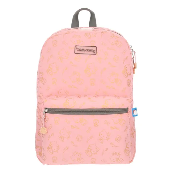 Mochila Niña Destellos Rosado Hello Kitty Color Multicolor