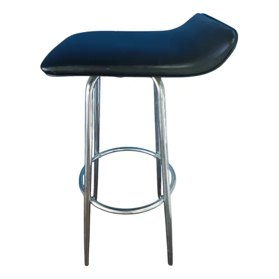 Silla Taburete Butaca Alta Giratoria (negro)