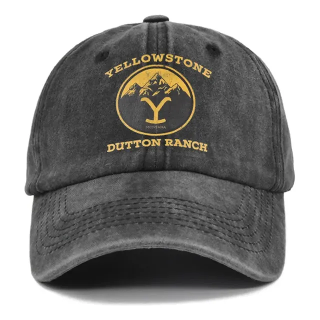 L Gorra De Béisbol Con Estampado Yellowstone Dutton Ranch