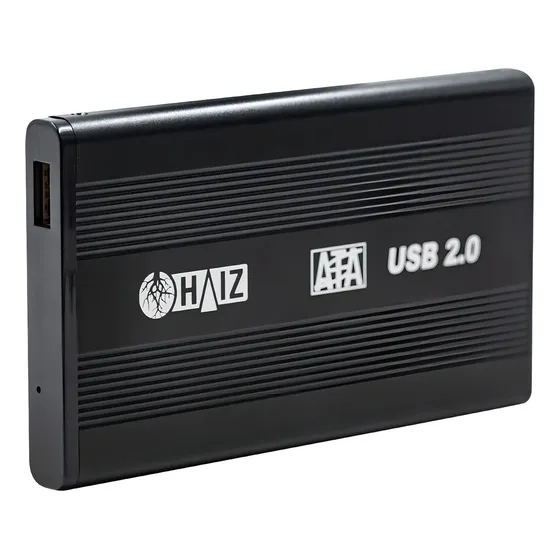 Case Capa Gaveta para HD Externo Sata Haiz Notebook Computador 2.5" Cor Preto