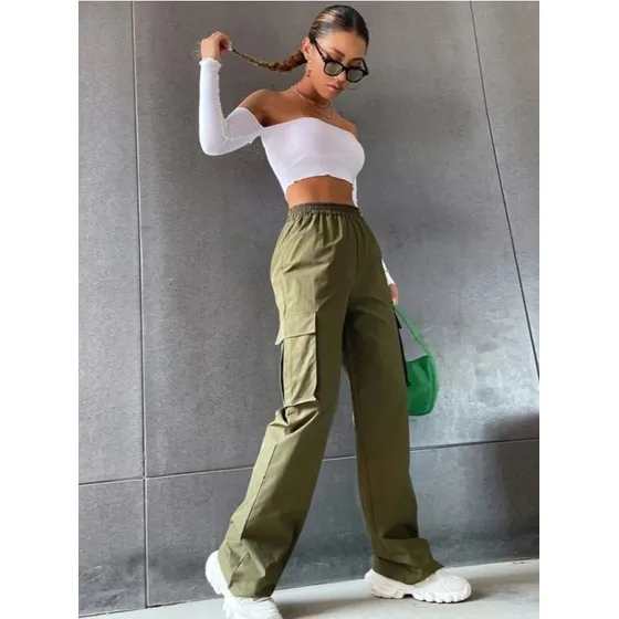 Pantalones Cargo Para Damas