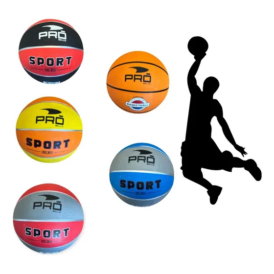 Kit 2 Bolas Basquete Pro Mini Infantil N°03 Boa Qualidade