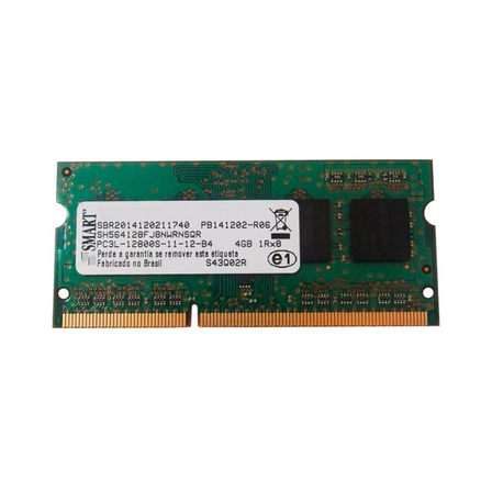 Memória RAM color verde  4GB 1 Smart SH564128FJ8NWRNSQR