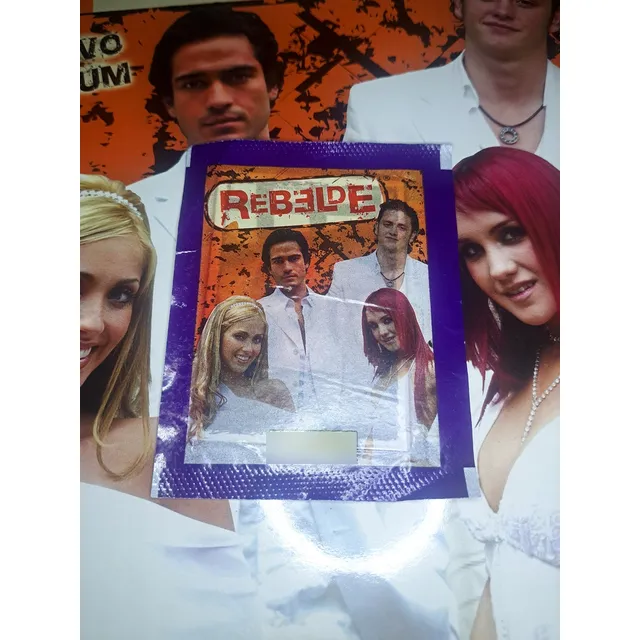 Sobre De Barajitas Rebelde Rbd Colección Brasil 2006 Nuevo