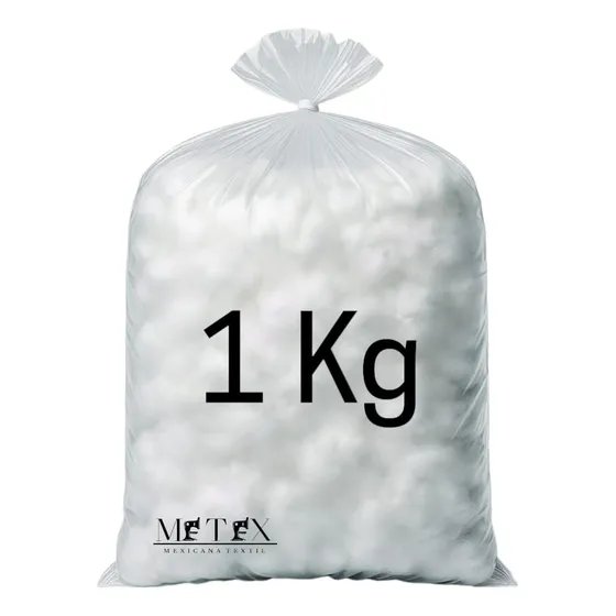 Relleno Para Peluches Y Almohadas / Delcron Siliconizado 1kg