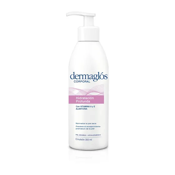 Emulsión Corporal Dermaglós Hidratación Profunda x300ml