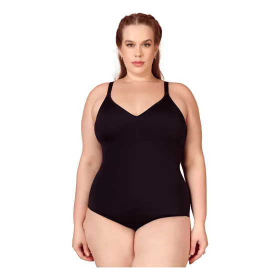 Cinta Body Modelador Plus Size Sem Bojo Tamanhos Grandes