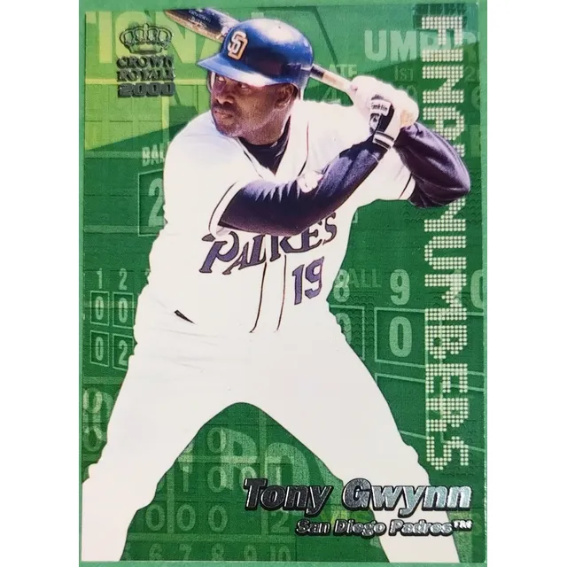 Tony Gwynn,2000 Crown Royale, Final Numbers 
