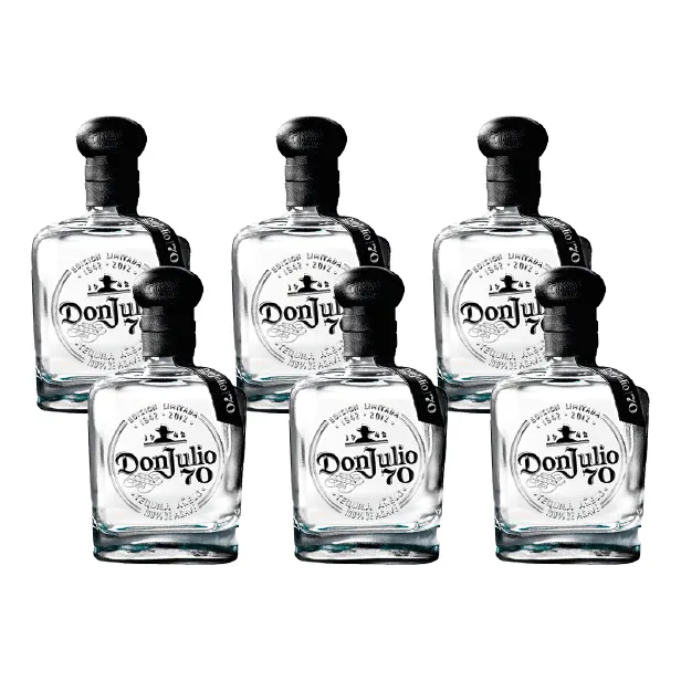 6 Pzs Don Julio 70 700 Ml