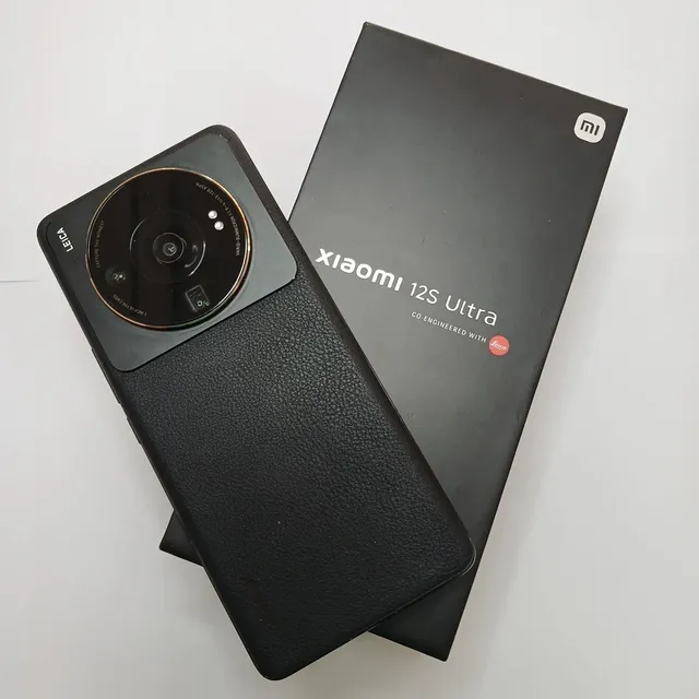 Xiaomi Mi 12s Ultra 12ram+256gb Cámara Leica Tapa De Piel Negro