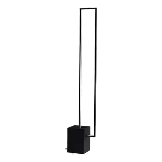Lampara De Pie Led Rectangular 3 Tipos De Luz  Living