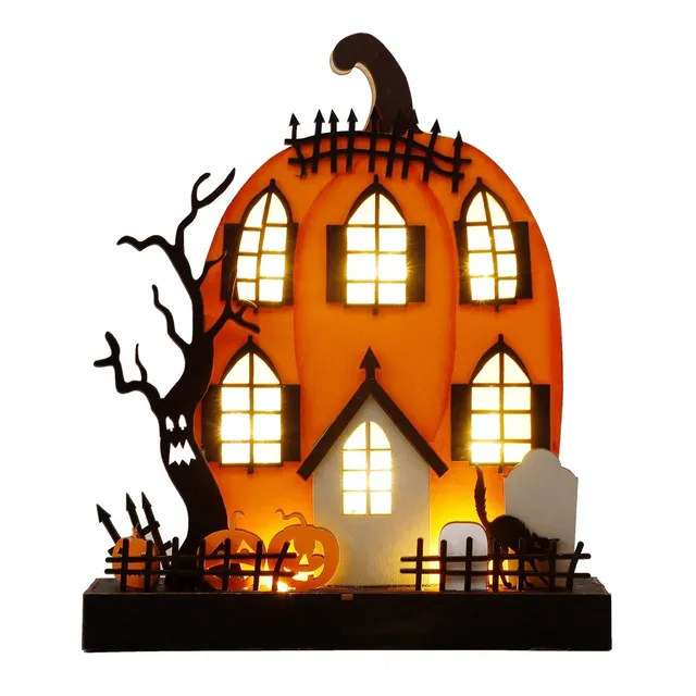 Dr.dudu Figura Mesa Halloween,decoracion Casa Calabaza 9