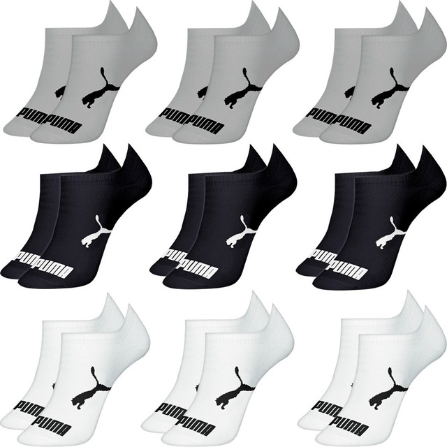 Kit 9 Pares Meias Puma Sapatilha Cano Curto Baixo Original Kit 9 Pares Meias Puma Sapatilha Cano Curto Baixo Original