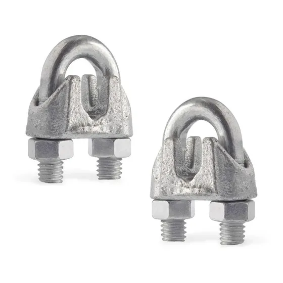 Prensa Crosby Abrazadera Candado 1/4 Piola 6 Mm 25 Unidades