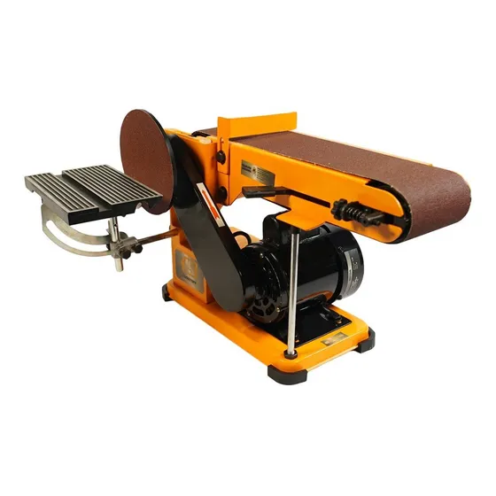 Lijadora de banda y de disco y de banco Lüsqtoff LQLB-250 naranja 50Hz 440W 220V