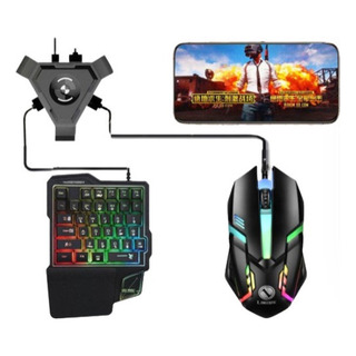 Teclado Y Ratón A Una Mano Mini Jugador Rgb Iluminado Mecáni Teclado Y Ratón A Una Mano Mini Jugador Rgb Iluminado Mecáni