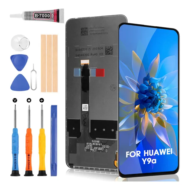 Pantalla Táctil Lcd Bexupull Para Huawei Y9a Frl L22 Frl L23 Color Negro