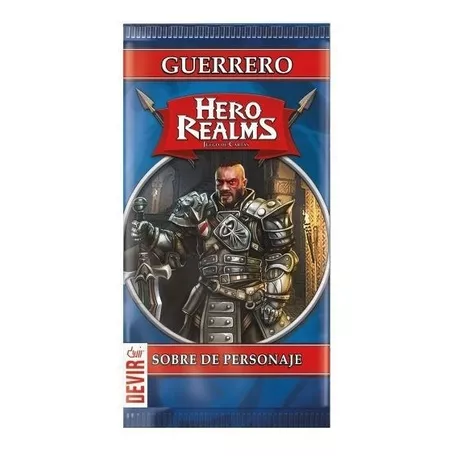 Hero Realms Sobre De Personaje Guerrero - Expansion Devir I