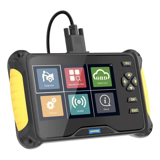 Scanner Automotriz Multimarca Control Bidireccional Cs605