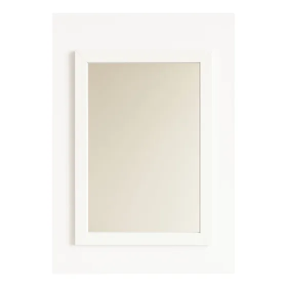 Espejo Rectangular Con Marco Madera Mdf