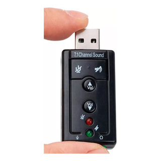 Adaptador Tarjeta De Sonido Usb 7.1 Canales Audio 3d Adaptador Tarjeta De Sonido Usb 7.1 Canales Audio 3d
