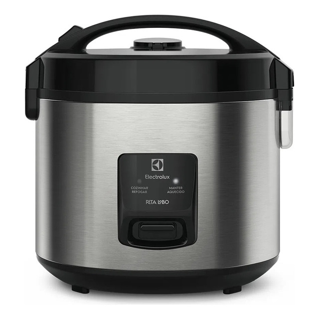 Panela De Arroz Elétrica Electrolux 3,5l Cor Inox Efficient Por Rita Lobo Erc20 127v Panela De Arroz Elétrica Electrolux 3,5l Cor Inox Efficient Por Rita Lobo Erc20 127v