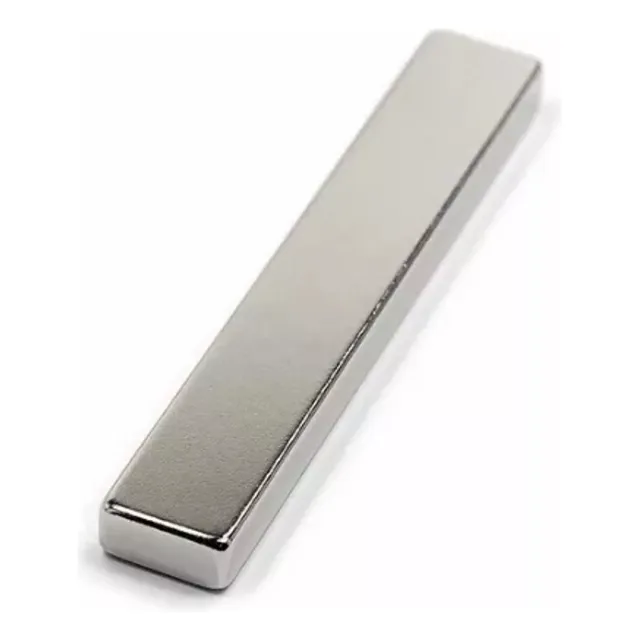 Poderoso Iman Neodimio 50 X 10 X 4 Mm. N 40 Rectangular Fuer