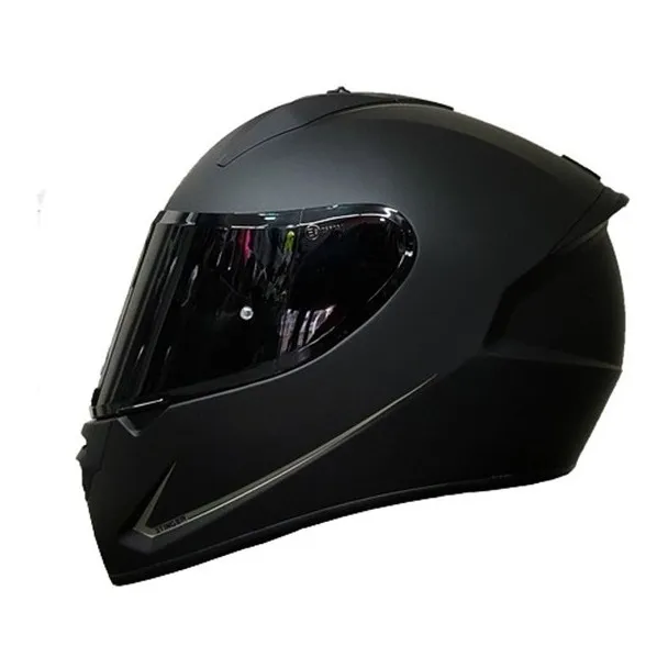 Casco Integral Mt Stinger/negro Mate/visor Oscuro